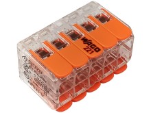 WAGO Krabicová Svorka 221-420 s Páčkami, 10 x 4 mm²
