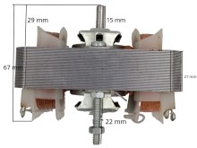 Motor ventilátora pre odsávače pár Mora a Gorenje 230V 90W