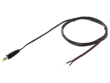 Napájací predlžovací kábel 2.0m s konektorom 5.5 x 2.1mm