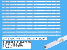 LED podsvit 675mm sada pre LCD TV Philips 705TLB65B33LBP07X