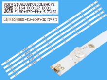 LED podsvietenie 858mm sada pre televízory Philips