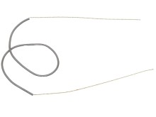 Výhrevná špirála 200 W 230 V, dĺžka 400 mm, priemer 3,2 mm