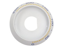 Krúžok termostatu pod gombík sporáka Mora Gorenje 850184 biely