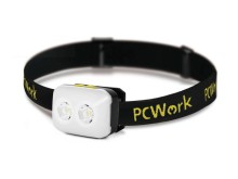 Nabíjacia LED čelovka PCWork PCW12C 380 lm s USB-C a IPX4