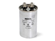Rozbehový kondenzátor 35 µF 450V 50/60Hz CBB65 s konektormi Faston 6,3 mm