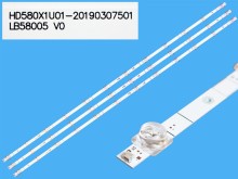 LED podsvietenie 1100mm sada 3 kusy pre TV Hisense