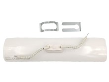 Keramický korýtkový infrazářič 400 W 245x60 mm glazúra