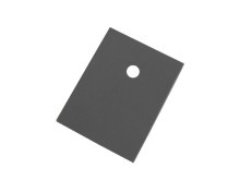 Silikónová podložka 25x20x0,3mm s textilnou vložkou pre SOT-93 a TO3P