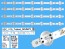 LED podsvit 520mm pre LG LCD panely – sada 4 kusy