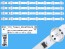 LED podsvietenie pre LCD panel LG AGM76931101 - 582mm, sada 4 kusy