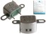 Hlava mono 255 ohm QWY0155Y pre kazetové magnetofóny National Panasonic