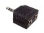 Redukcia jack 3.5mm na 2xjack 3.5mm