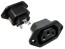 Napájací konektor IEC 60320 C13 10A 250V AC
