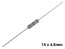 TR2 15R/2W Metaloxidový Rezistor Varianta 2