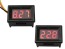 Digitálne panelové merač napätia 0,1 - 100V s LED displejom 0.36"