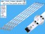 LED podsvit 715mm sada pre LG AGM76909502 - 5 kusov