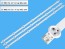 LED podsvit sada LG AGF78399301AL 3 pásky 630mm