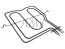 Horné topné teleso rúry ARISTON INDESIT C00039574