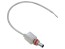 Vodotesný napájací konektor pre LED pásik (samec) - 150mm