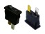 Kolébkový vypínač ARCOLECTRIC H8800VAAAB černý ON-OFF 16A 250V DC