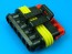 Konektor AMP Superseal 1,5 SRS so zámkom 6 PIN 282090-1