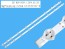 Sada LED podsvietenia 575mm 11LED Vestel - 2 kusy