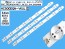 LED podsvit 520mm sada LG AGM76150302 - 3 pásky D-LED