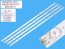 LED podsvit 855mm sada ChangHong - 4 kusy DLED Backlight 15 D-LED, 3034201520V