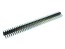 Kolíková lišta dvořadá 2x40 pin 2.54mm THT