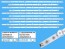 Sada LED podsvietenia 1003mm pre TV Philips - 10 pásikov