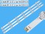 LED podsvietenie sada LG AGF79043701AL - 3 pásky 590mm