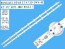 Sada LED podsvietenia LG AGF78666701 pre 43" panely - 2 pásky