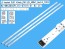 LED podsvit sada LG AGF79103401 pre LCD panely 43"