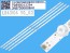 LED podsvietenie Philips 705TLB43B3030H01L pre 43" panely - sada 4 pásikov 848mm