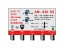 Anténny zesilovač DVB-T2 AM-838 5G, 40dB, 2xUHF, 3x výstup