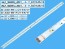 LED podsvietenie EDGE 410mm pre Samsung TV - sada 2 kusy
