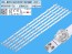 Sada LED podsvietenia 618mm pre TV Hisense SVH650AH8 - 6 kusov