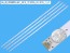 Sada LED podsvietenia 940mm pre TV Hisense HD490DU-E31 - 4 kusy