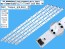 LED podsvit 670mm sada pre LG AGM76729101 - 5 pásikov DLED Backlight SSC_Trident_60UK62