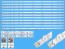 LED podsvit 707mm sada pre televízory Vestel 23548234 - 11 kusov