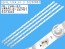 LED podsvit 650mm sada pre LCD panely Thomson a TCL - 4 kusy