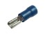 Krimpovací Faston konektor 2.8mm s modrou izoláciou - zásuvka