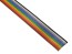 Plastový plochý viacžilový kábel 10x28AWG Cu nestínaný