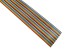 Ploché viacžilový kábel 40x28AWG, Cu, nestíněný, farebný