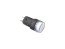 Kontrolka LED biela 24V AC/DC 16mm