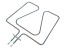 Topenie teleso rúry spodné 814805 GORENJE 230V 1100W