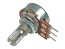 Potenciometer mono otočný 220kΩ s drážkovanou hřídelí 6 x 9mm