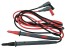 Meracie šnúry banánček PeakTech TKS4 1000V/10A CAT III, dĺžka 120cm, sada 2ks