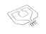 Grilovacie horné vykurovacie teleso 00472510 BOSCH / SIEMENS