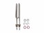 Topenie teleso 2000 W 230 V "U" dvojité 2xM14 l=225mm